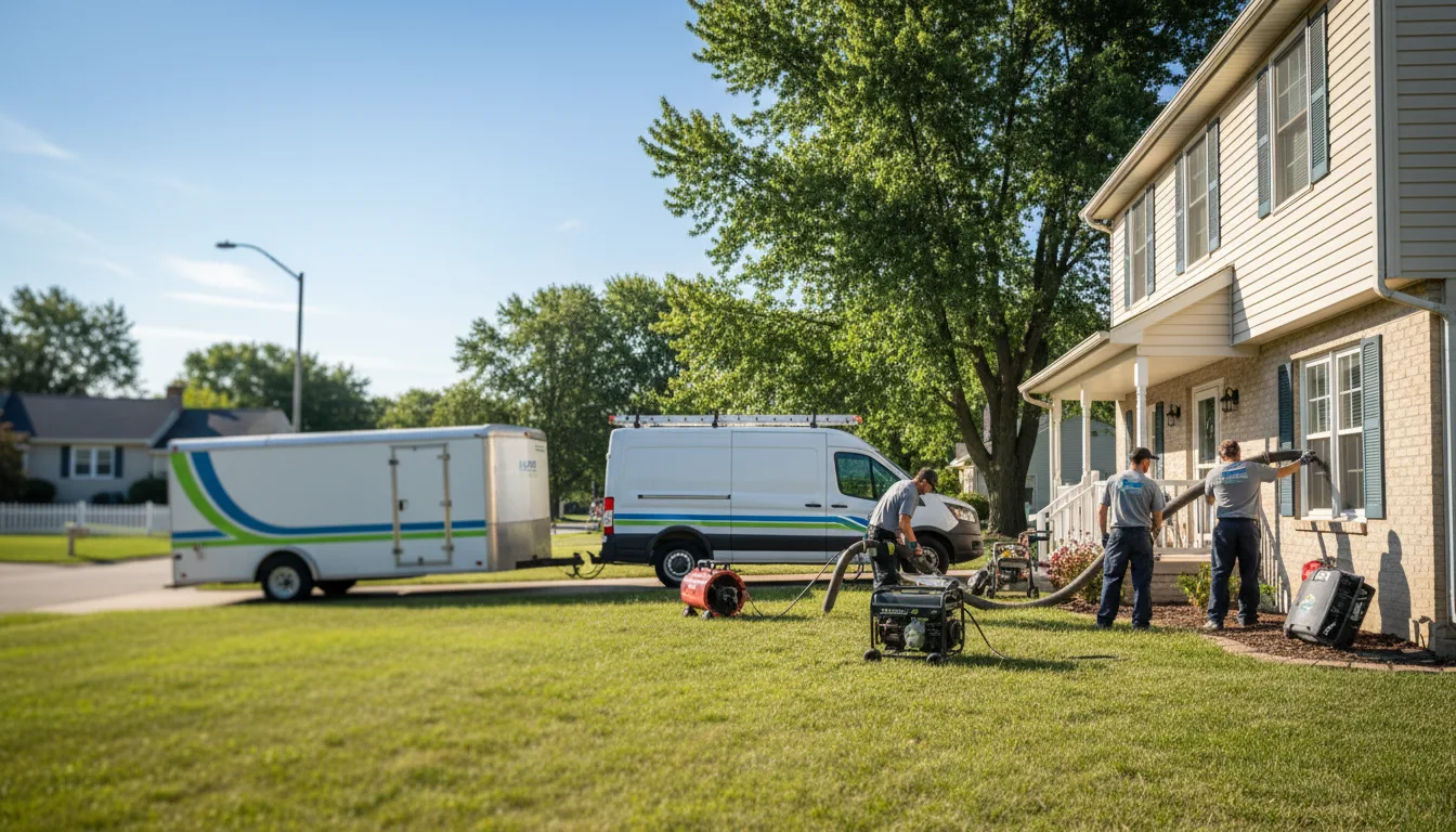 Flooded Basement Restoration And Cleanup With Repair in Unionville Center, OH near me